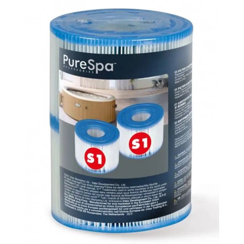 INTEX Filtrační kartuše S1 pro výřivky PureSpa 2ks 29001