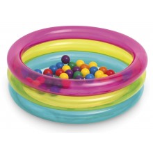 INTEX BABY BALL PIT Hrací bazének se třemi prstenci 86 x 25 cm 48674