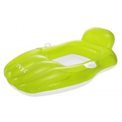 INTEX Lehátko nafukovací CHILL N Float 163x104 cm Limetková 56805EU