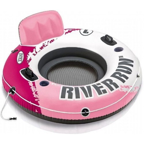 INTEX Nafukovací křeslo River Run, růžové 56824EU