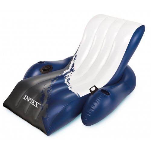 INTEX Floating Recliner Lounge Nafukovací křeslo do vody s opěrkami 180 x 135 cm 58868EU