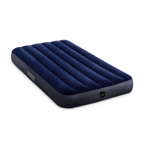 INTEX CLASSIC DOWNY TWIN Nafukovací postel 99 x 191 x 25 cm 64757 INTEX CLASSIC DOWNY TWIN Nafukovací postel 99 x 191 x 25 cm 64757