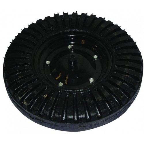 J.A.D. TOOLS Kolo náhradní z plné pryže, prům.400 mm