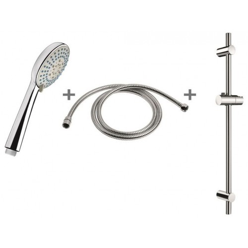 Jika RIO sprchová sada, ruční sprcha, sprchová tyč, sprchová hadice H3651R00043731