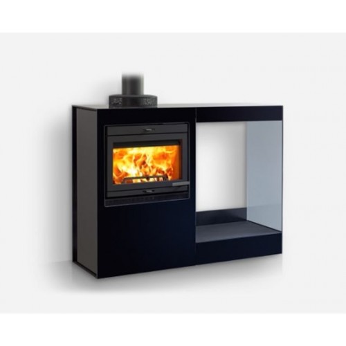 Jotul CUBE GG WS obestavba s krbovou vložkou I 530 RH, rovné sklo, 341283+CUBE