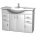 Intedoor Klasik spodní koupelnová skříňka závěsná s umyv. dřevodekor F25 K105Z/F25