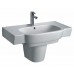 KOLO Varius Varius umyvadlo nábytkové 80 cm, pravoúhlé, s otvorem pro baterii, s přepadem, Reflex K31980900