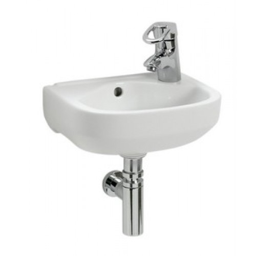 KOLO Primo umývátko 36 cm, s otvorem pro baterii vpravo, s přepadem K82236
