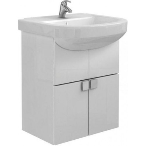 KOLO Primo set umyvadlo nábytkové 55 cm se spodní skříňkou, lesklá bílá (lakovaná) K89032