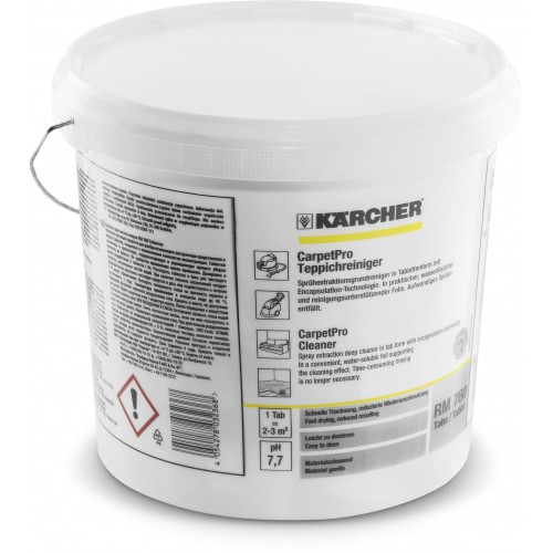 KÄRCHER RM 760 Classic CarpetPro Čistič koberců, 200 tablet 6.295-856.0 KÄRCHER RM 760 Classic CarpetPro Čistič koberců, 200 tablet 6.295-856.0