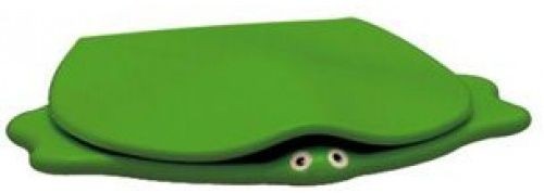 KERAMAG dětské sedátko KIND zelené(RAL 6018) s automatickým sklápěním 573366000