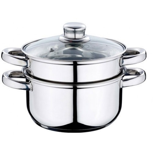 KAISERHOFF Hrnec napařovací nerez ALEXANDER - sada 3 ks KH-8000