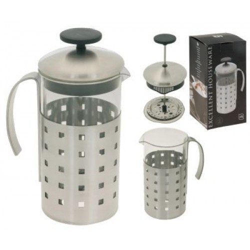 KAISERHOFF Konvička na čaj a kávu nerez French Press 1 l KO-170280400 KAISERHOFF Konvička na čaj a kávu nerez French Press 1 l KO-170280400