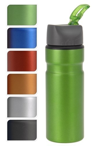 KAISERHOFF Láhev sportovní 700 ml nerozbitná se sklápěcím pítkem zelená KO-193659zele