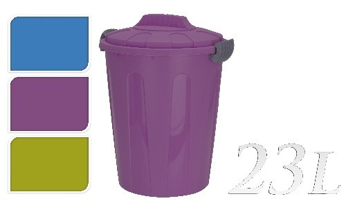 KAISERHOFF Koš plastový v modré barvě, 23 L 45 cm KO-890264modr