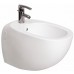 KOLO Ego by Antonio Citterio bidet závěsný, s otvorem pro baterii, s přepadem K15100000