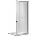 KOLO Geo-6 pevná boční stěna 80 cm pro kombinaci s dveřmi Geo 6, Reflex GSKS80R22003