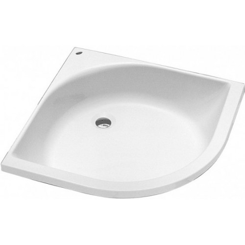 KOLO Hluboká čtvrtkruhová sprchová vanička 80 x 80 cm XBN0380000