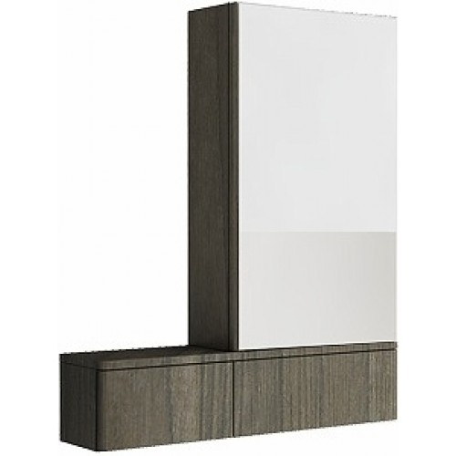 KOLO Nova Pro zrcadlová skříňka pravá, závěsná, šedý jilm 88442000
