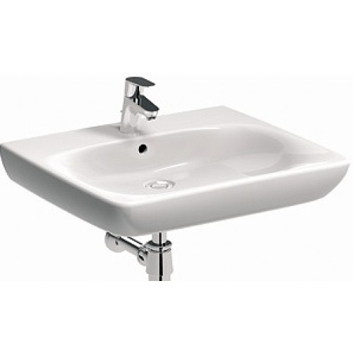 OLO Nova Pro Bez Bariér umyvadlo pro tělesně postižené, 65 cm, s otvorem pro baterii, s přepadem M38165000