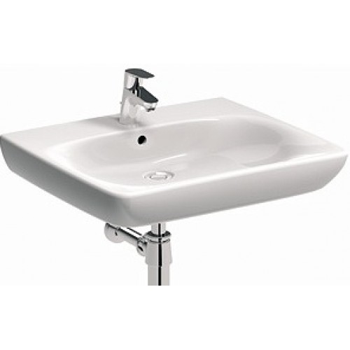 KOLO Nova Pro Bez Bariér umyvadlo pro tělesně postižené, 65 cm, s otvorem pro baterii, bez přepadu M38465000