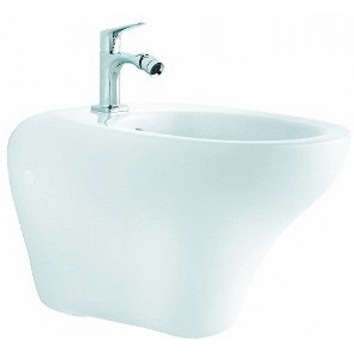 KOLO Ovum by Antonio Citterio bidet závěsný, s otvorem pro baterii, s přepadem, Reflex L45100900