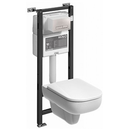 KOLO Traffic závěsný set: instalační modul Technic GT a závěsné WC Traffic, Reflex 99425900