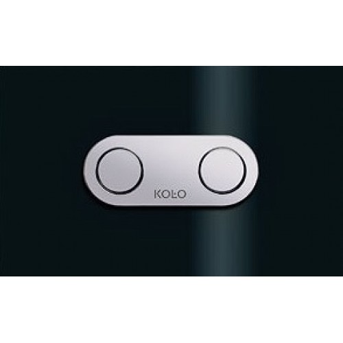 KOLO Chameleon ovládací tlačítko pro instalační modul, černé sklo 94153-002