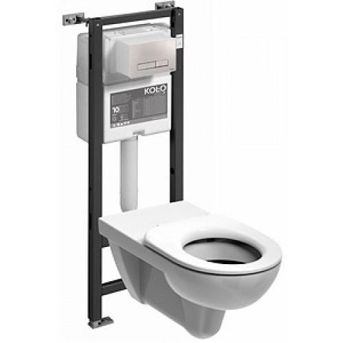 KOLO Nova Pro Bez Bariér závěsný set: instalační modul Technic GT a závěsný klozet Nova Pro Bez Bariér 99324