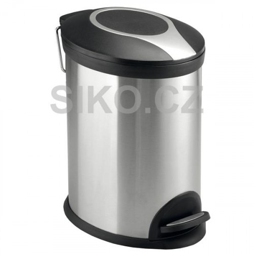OPTIMA Odpadkový koš ovál chromový 20L OPTIMA Odpadkový koš ovál chromový 20L
