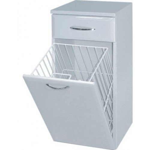 INTEDOOR KLASIK nízká skříňka 35x75,5 cm bílá SN 35 KZ 01