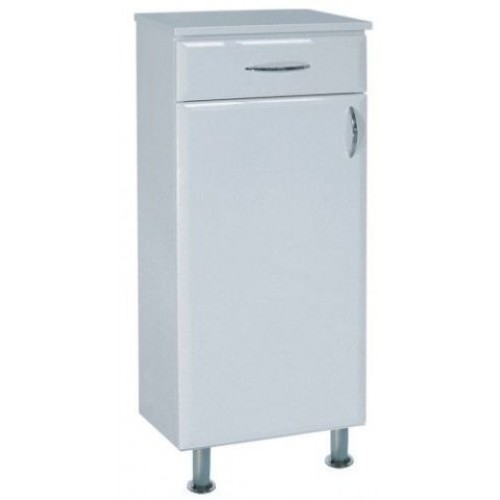 INTEDOOR KLASIK nízká skříňka 35x85,5 cm levá bílá SN 35 LN 01