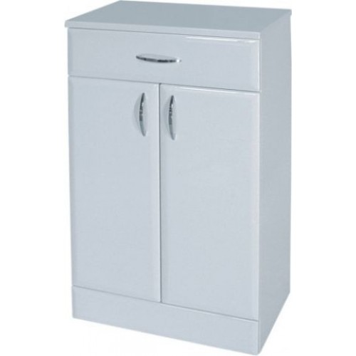 Intedoor Klasik nízká koupelnová skříňka na soklu dřevodekor 63 KSN50/63