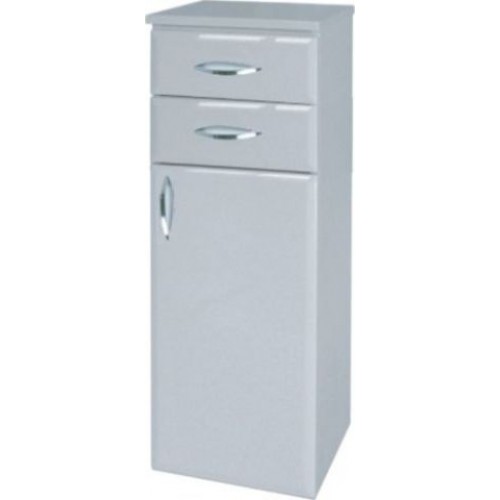 Intedoor Klasik střední koupelnová skříňka závěsná pravá dřevodekor F25 KSS35PZ/F25