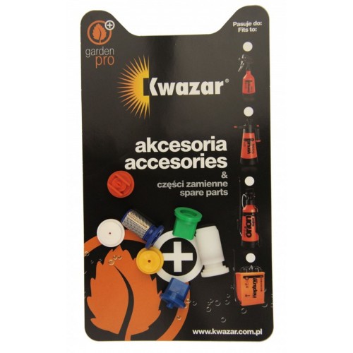 KWAZAR sada trysek ( 6x tryska + 1x filtr )