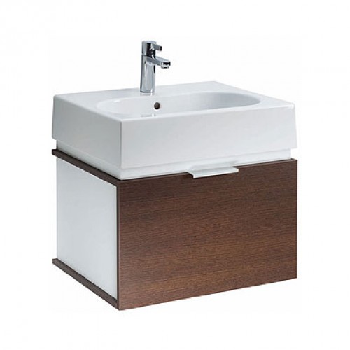 KOLO Twins koupelnový SET umyv. 50 ovál+skř. wenge/bílá Reflex L59026900
