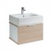 KOLO Twins koupelnová sestava 60x52x46 cm dub/bílá Reflex L59031900