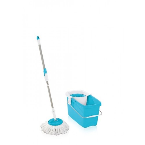 LEIFHEIT Set CLEAN TWIST Mop blau 52060 LEIFHEIT Set CLEAN TWIST Mop blau 52060