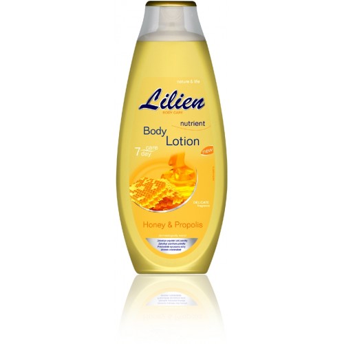 Lilien Tělové mléko - Honey & Propolis 400 ml Lilien Tělové mléko - Honey & Propolis 400 ml