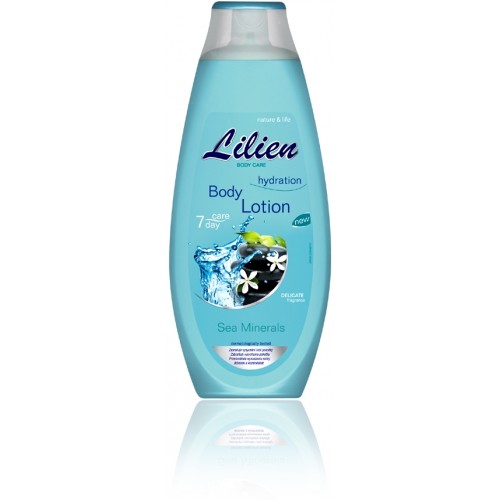 Lilien Tělové mléko s Mořskými minerály 400 ml