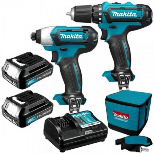 MAKITA CLX202SA sada aku strojů HP331DZ+TD110DZ+2x aku+taška