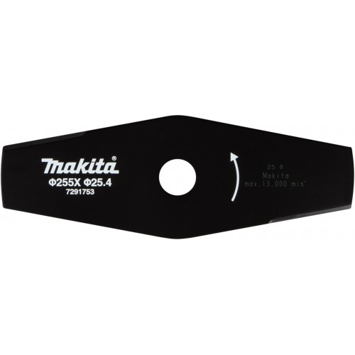 MAKITA 1916D8-0 Nůž žací 2 zubý 255x25,4x2,5mm=old 198345-9 MAKITA 1916D8-0 Nůž žací 2 zubý 255x25,4x2,5mm=old 198345-9