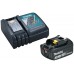 MAKITA sada Li-ion LXT 18V 1ks DC18RC+1ksBL1830B=new1914J5-6 191A24-4
