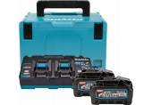 MAKITA 191U00-8 Sada Li-ion XGT 40V 2xBL4040+1xDC40RB+Makpac