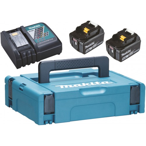 MAKITA 197624-2 Sada Li-ion LXT 18V 2ksBL1850B+1ks nabíječka DC18RC+Makpac