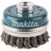 MAKITA D-24153 miskovitý kartáč z ocelového drátu,splétaný drát 0,5mm,60mm