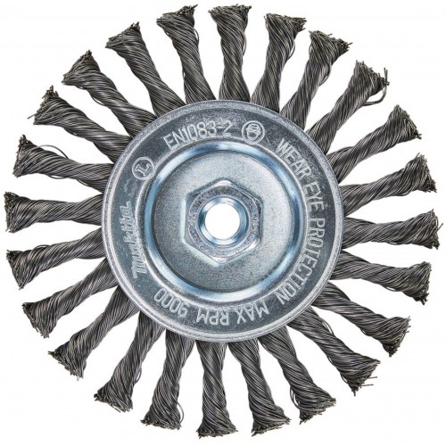 MAKITA D-45761 Kotoučový kartáč z ocelového drátu,splétaný drát 0,5mm,150mm MAKITA D-45761 Kotoučový kartáč z ocelového drátu,splétaný drát 0,5mm,150mm