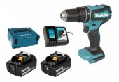 MAKITA DHP485RTJ Aku bezuhlíkový příklepový šroubovák Li-ion (2x5,0Ah/18V) Makpac