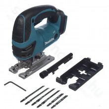 MAKITA DJV180Z Aku přímočará pila LXT 135mm (18V/bez aku) + 6 pilových listů