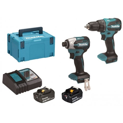 MAKITA DLX2577JX2 Aku sada DDF490+DTD158 Li-ion LXT (2x3,0Ah/18V) Macpak MAKITA DLX2577JX2 Aku sada DDF490+DTD158 Li-ion LXT (2x3,0Ah/18V) Macpak